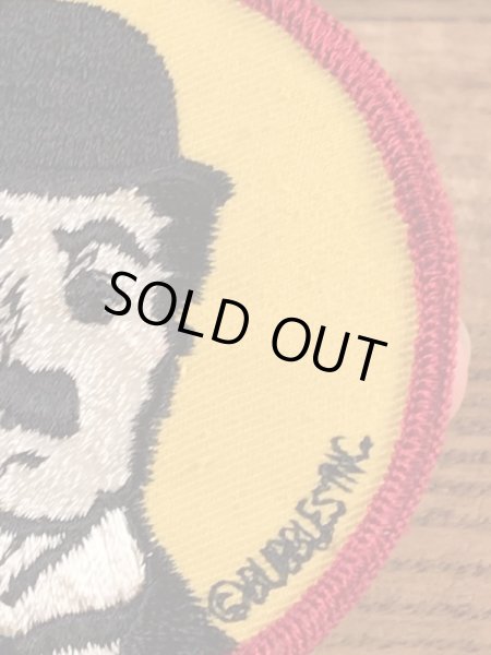 70’sのチャールズチャップリンのヴィンテージの刺繡パッチ