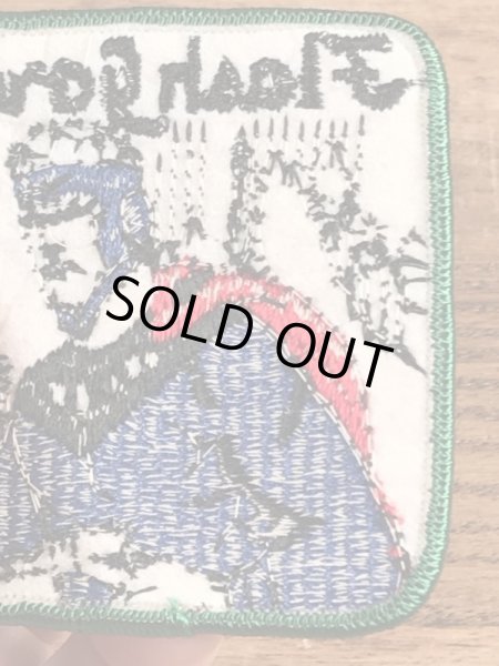 70年代頃のアメコミのフラッシュゴードンのビンテージの刺繡ワッペン