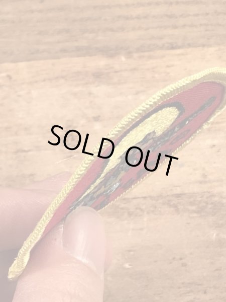 70年代頃のルーニーテューンズのヨセミテサムのビンテージの刺繡ワッペン