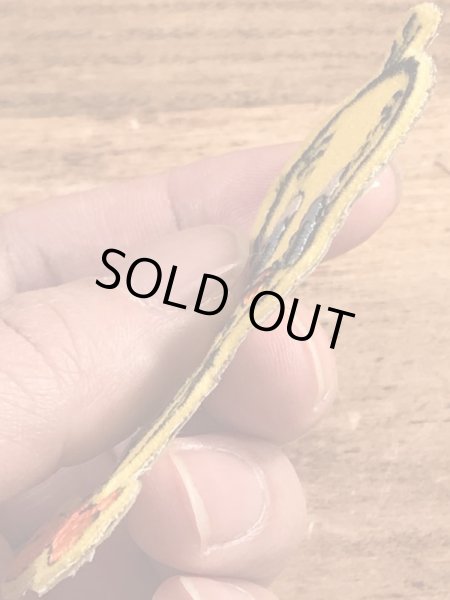 70年代頃のルーニーテューンズのトゥイーティーのビンテージの刺繡ワッペン