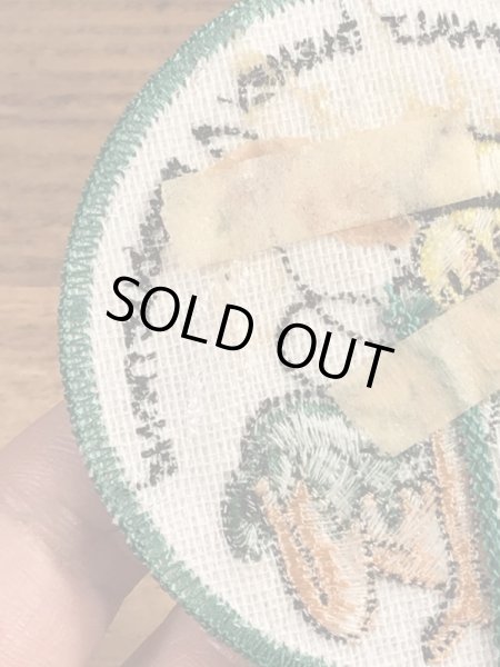 70’sのディズニーのティンカーベルのヴィンテージの刺繡パッチ