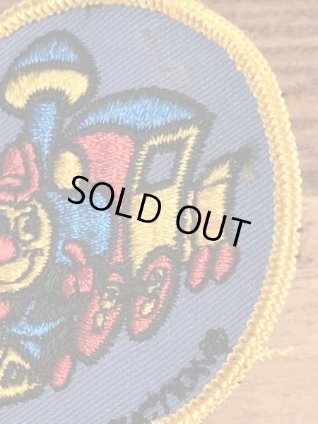 70’sのダンボのケイシージュニアのヴィンテージの刺繡パッチ