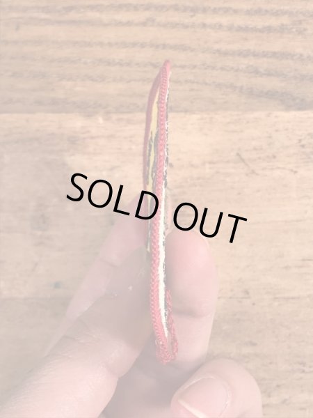 70年代頃のディズニーのスクルージマクダックのビンテージの刺繡ワッペン