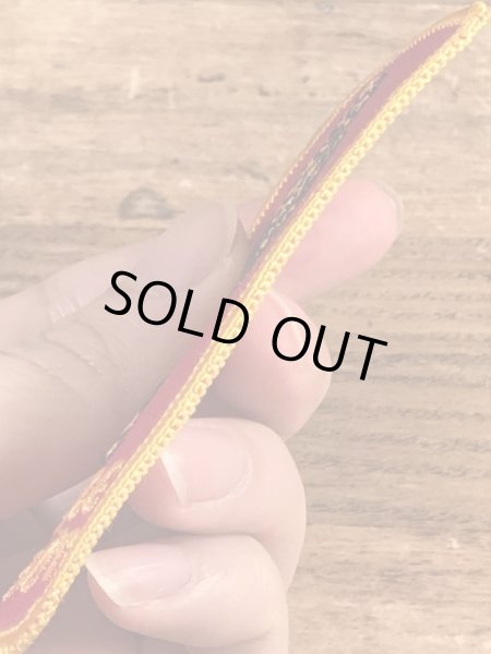 70年代頃のスペースロボットのビンテージの刺繡ワッペン