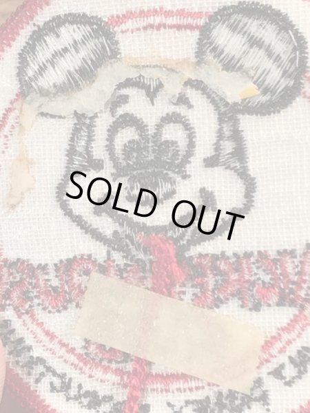 70’sのディズニーのミッキーマウスクラブのヴィンテージの刺繡パッチ