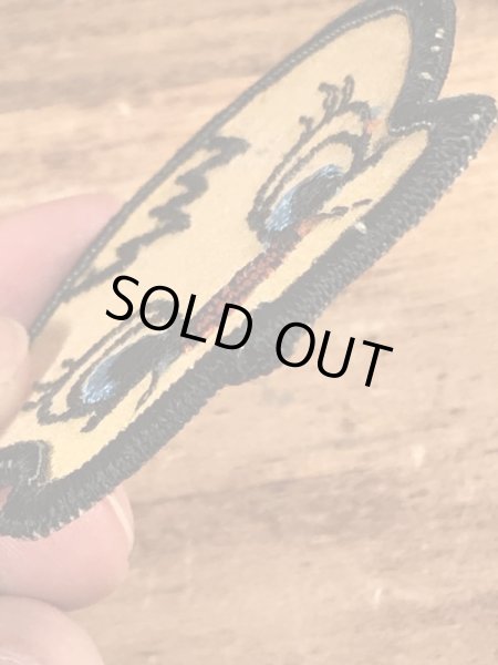 70’sのルーニーテューンズのトゥイーティーのヴィンテージの刺繡パッチ