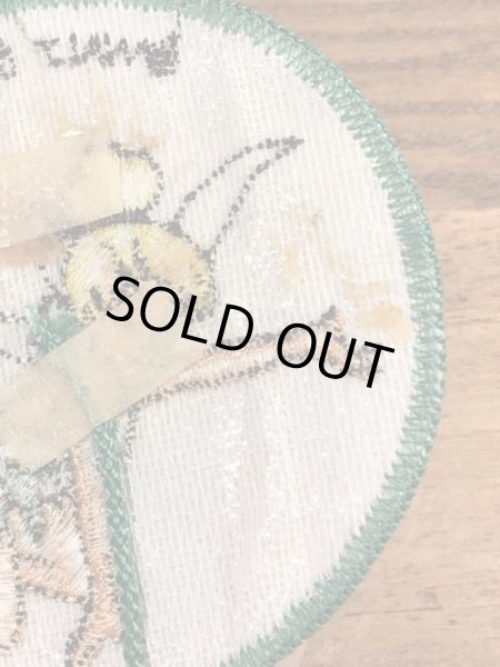 70年代頃のディズニーのティンカーベルのビンテージの刺繡ワッペン