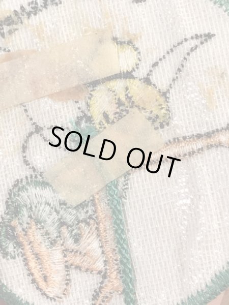 70’sのディズニーのティンカーベルのヴィンテージの刺繡パッチ