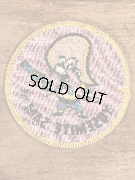 70’sのルーニーテューンズのヨセミテサムのヴィンテージの刺繡パッチ