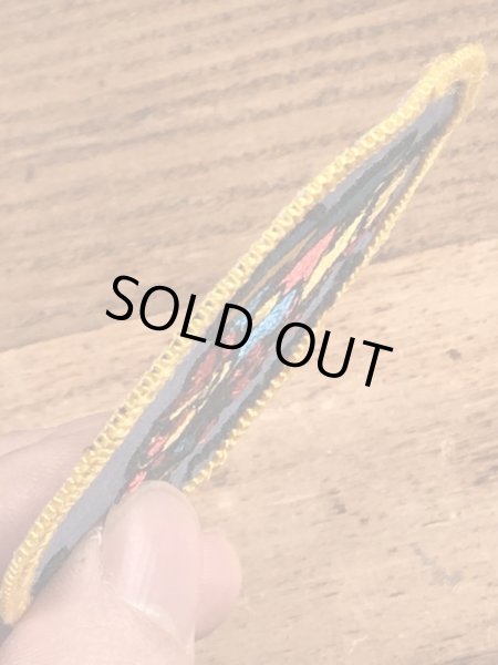 70年代頃のディズニーのケイシージュニアのビンテージの刺繡ワッペン