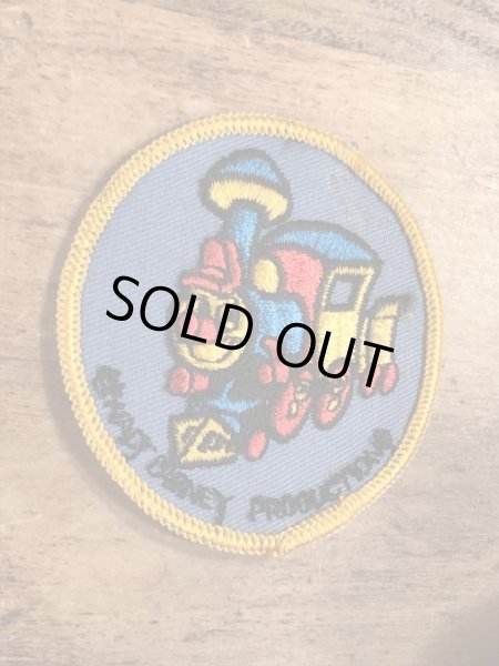 70’sのダンボのケイシージュニアのヴィンテージの刺繡パッチ