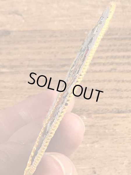 70’sのダンボのケイシージュニアのヴィンテージの刺繡パッチ