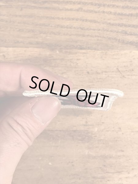 70’sのピンクパンサーのヴィンテージの刺繡パッチ