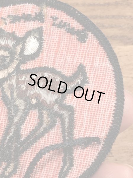 70年代頃のディズニーのバンビのビンテージの刺繡ワッペン