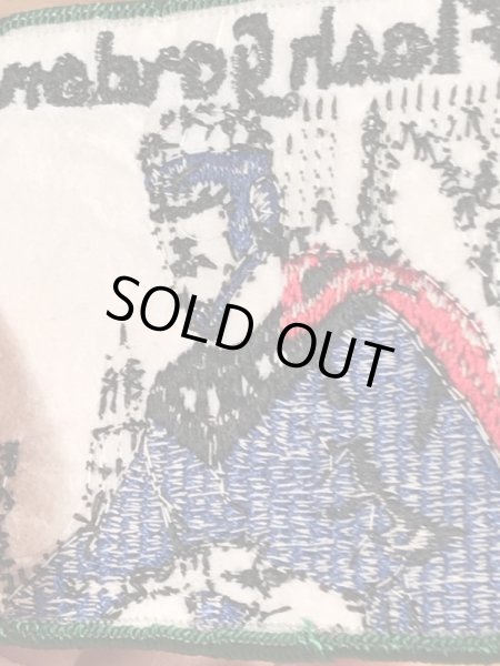 70’sのアメコミのフラッシュゴードンのヴィンテージの刺繡パッチ