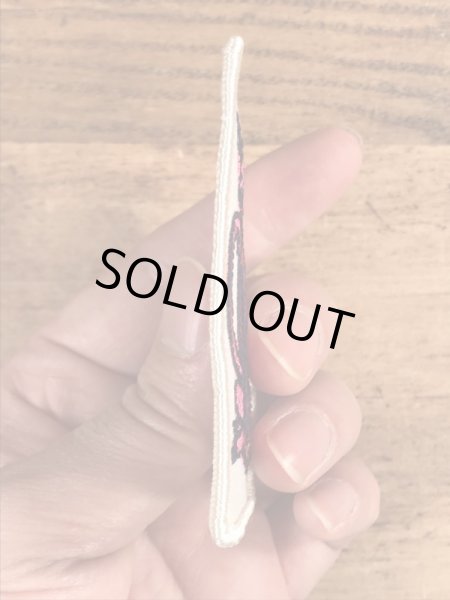 70年代頃のピンクパンサーのビンテージの刺繡ワッペン