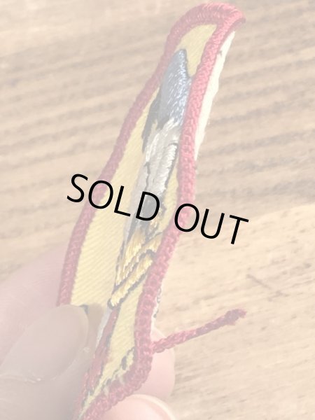 70年代頃のディズニーのドナルドダックのビンテージの刺繡ワッペン