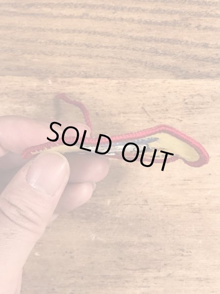 70’sのディズニーのドナルドダックのヴィンテージの刺繡パッチ