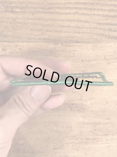 70’sのアメコミのフラッシュゴードンのヴィンテージの刺繡パッチ