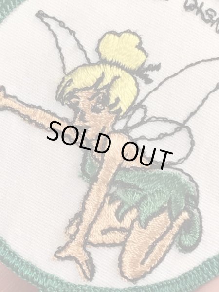 70年代頃のディズニーのティンカーベルのビンテージの刺繡ワッペン