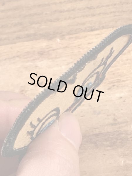 70年代頃のルーニーテューンズのトゥイーティーのビンテージの刺繡ワッペン