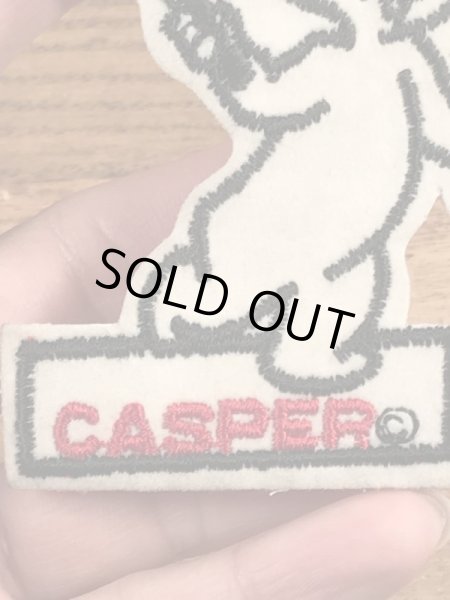 70’sのキャスパーのヴィンテージの刺繡パッチ