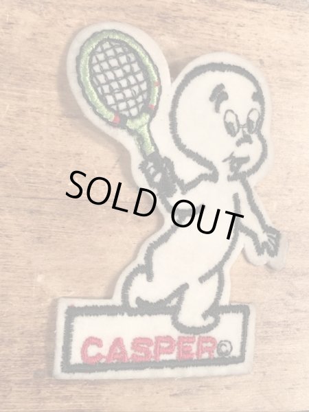 70年代頃のキャスパーのビンテージの刺繡ワッペン