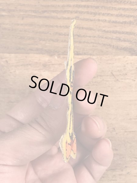 70年代頃のルーニーテューンズのトゥイーティーのビンテージの刺繡ワッペン