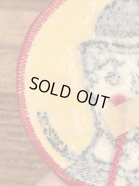 70年代頃のチャールズチャップリンのビンテージの刺繡ワッペン