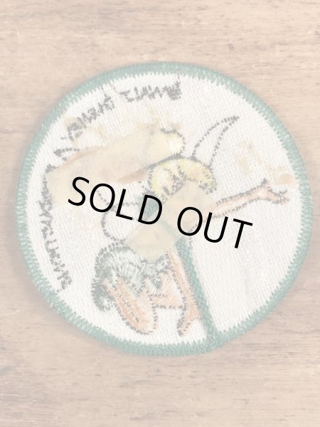 70’sのディズニーのティンカーベルのヴィンテージの刺繡パッチ