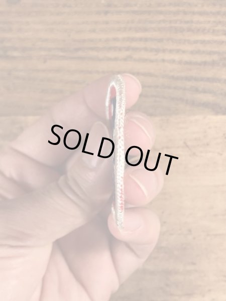 70年代頃のSTPオイルのビンテージの刺繡ワッペン