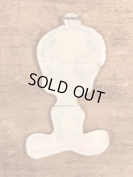 70’sのルーニーテューンズのトゥイーティーのヴィンテージの刺繡パッチ