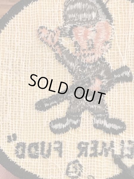 70年代頃のルーニーテューンズのエルマーフッドのヴィンテージの刺繡パッチ