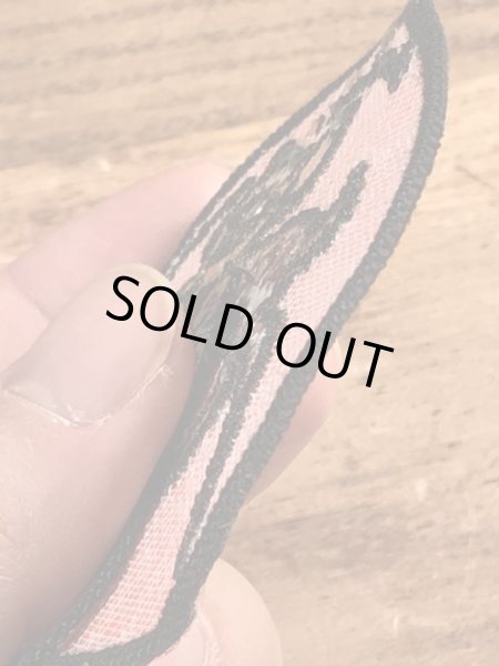 70’sのディズニーのバンビのヴィンテージの刺繡パッチ