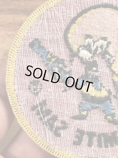 70’sのルーニーテューンズのヨセミテサムのヴィンテージの刺繡パッチ