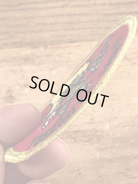 70’sのルーニーテューンズのヨセミテサムのヴィンテージの刺繡パッチ