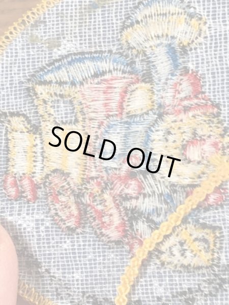 70’sのダンボのケイシージュニアのヴィンテージの刺繡パッチ