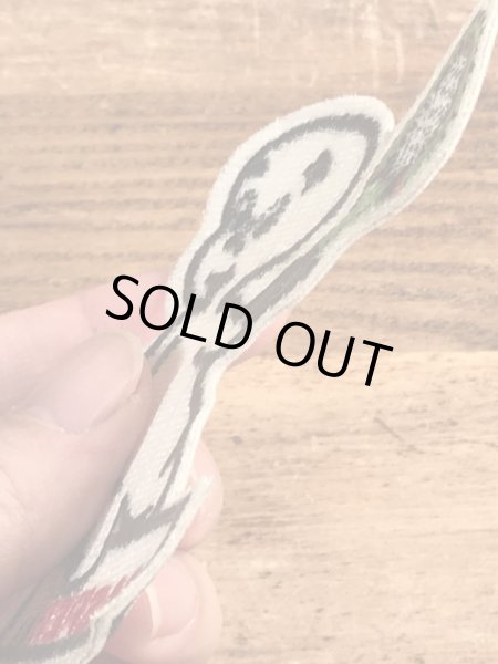 70’sのキャスパーのヴィンテージの刺繡パッチ