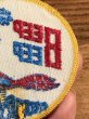 70年代頃のルーニーテューンズのロードランナーのビンテージの刺繡ワッペン