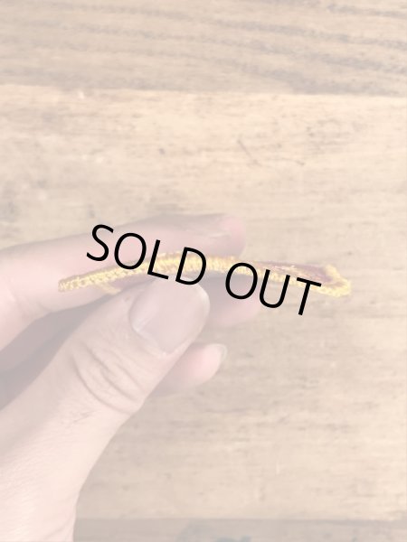 70’sのスペースロボットのヴィンテージの刺繡パッチ