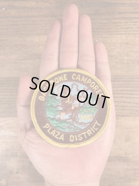 60年代頃のボーイスカウトのビンテージの刺繡ワッペン