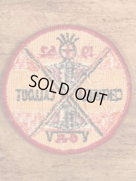 60’sのボーイスカウトのヴィンテージの刺繡パッチ