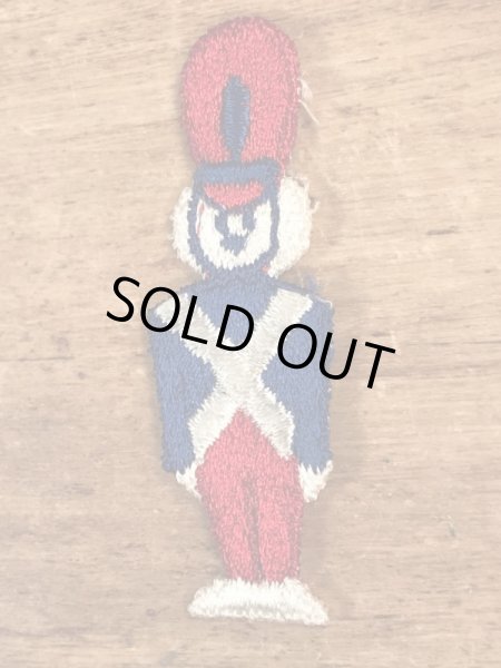 70’sの兵隊さんのヴィンテージの刺繡パッチ