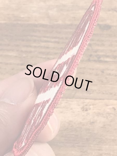 70年代頃のアメリカンジョークのメッセージが書かれたビンテージの刺繡ワッペン