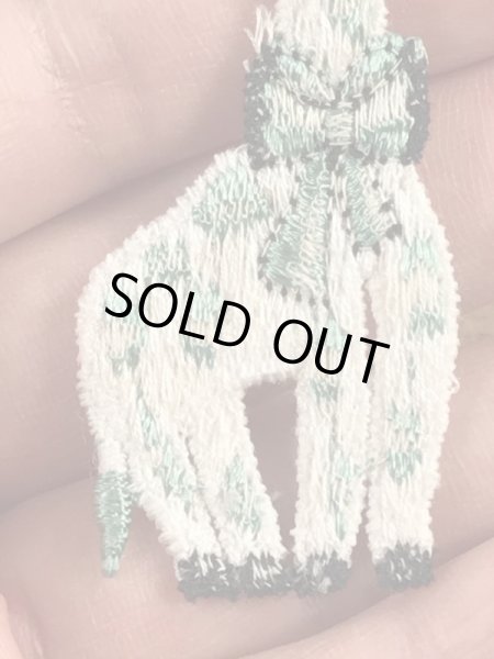 70年代頃のキリンのビンテージの刺繡ワッペン