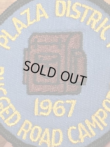 60年代頃のボーイスカウトのビンテージの刺繡ワッペン