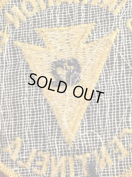 60’sのボーイスカウトのヴィンテージの刺繡パッチ