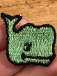 70年代頃のクジラのビンテージの刺繡ワッペン