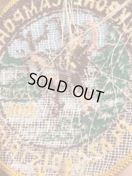 60’sのボーイスカウトのヴィンテージの刺繡パッチ