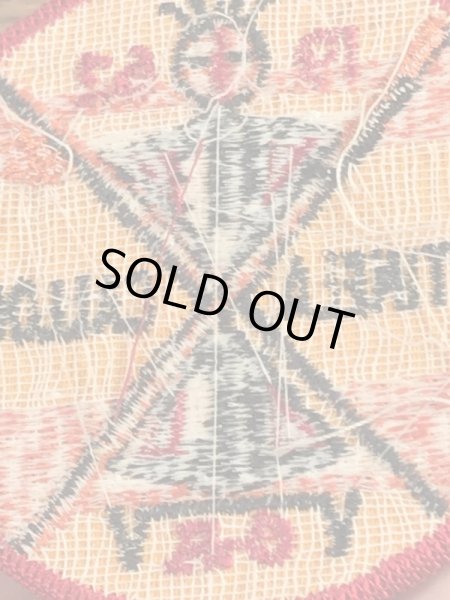 60’sのボーイスカウトのヴィンテージの刺繡パッチ